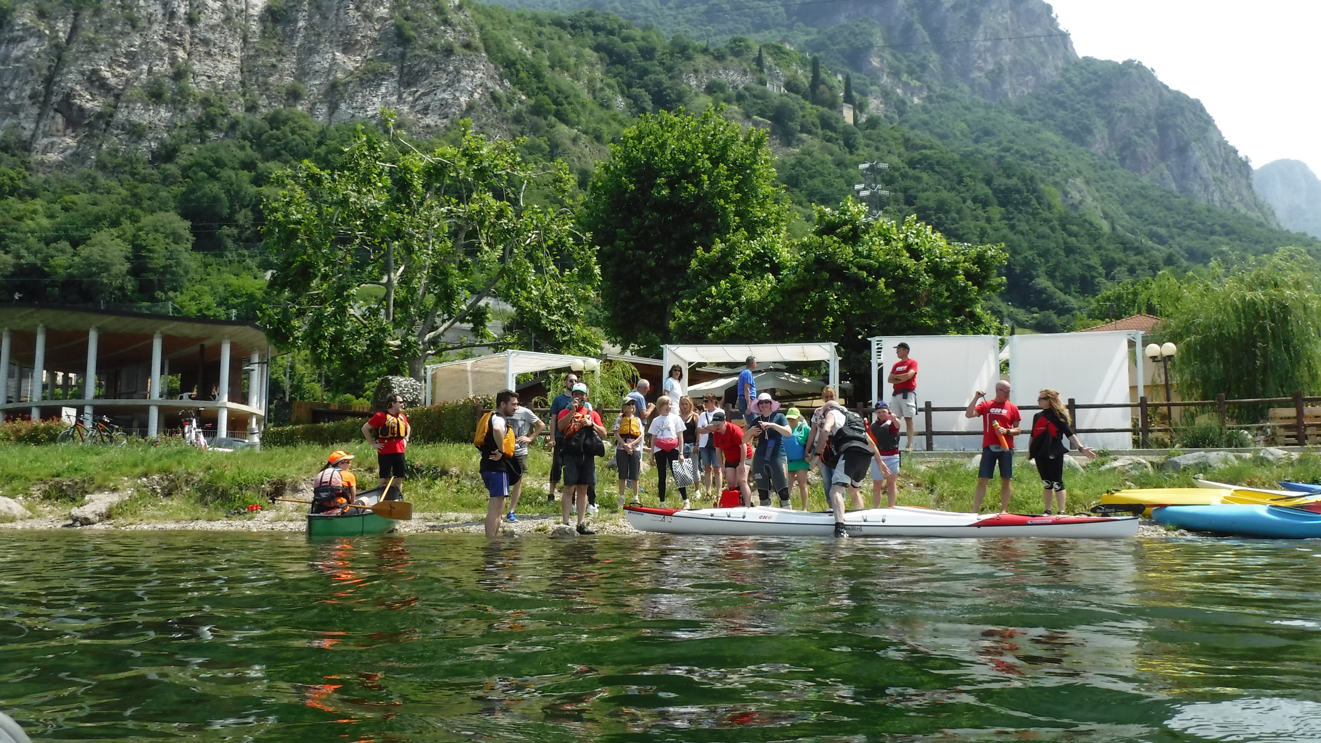 In Kayak a Vercurago